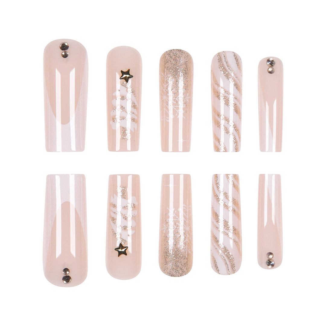 Holiday-Themed Nail Art Extensions Kalsten