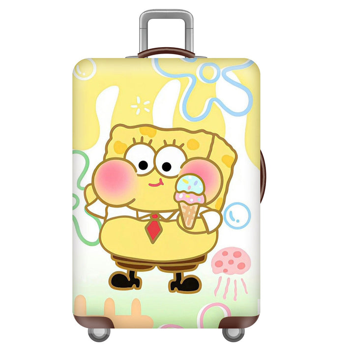 Unisex hard shell suitcase with colorful cartoon design Kalsten