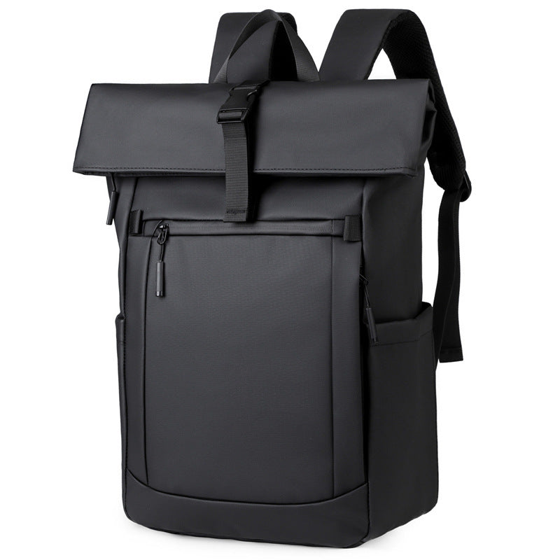 Versatile Roll-Top Travel Backpack