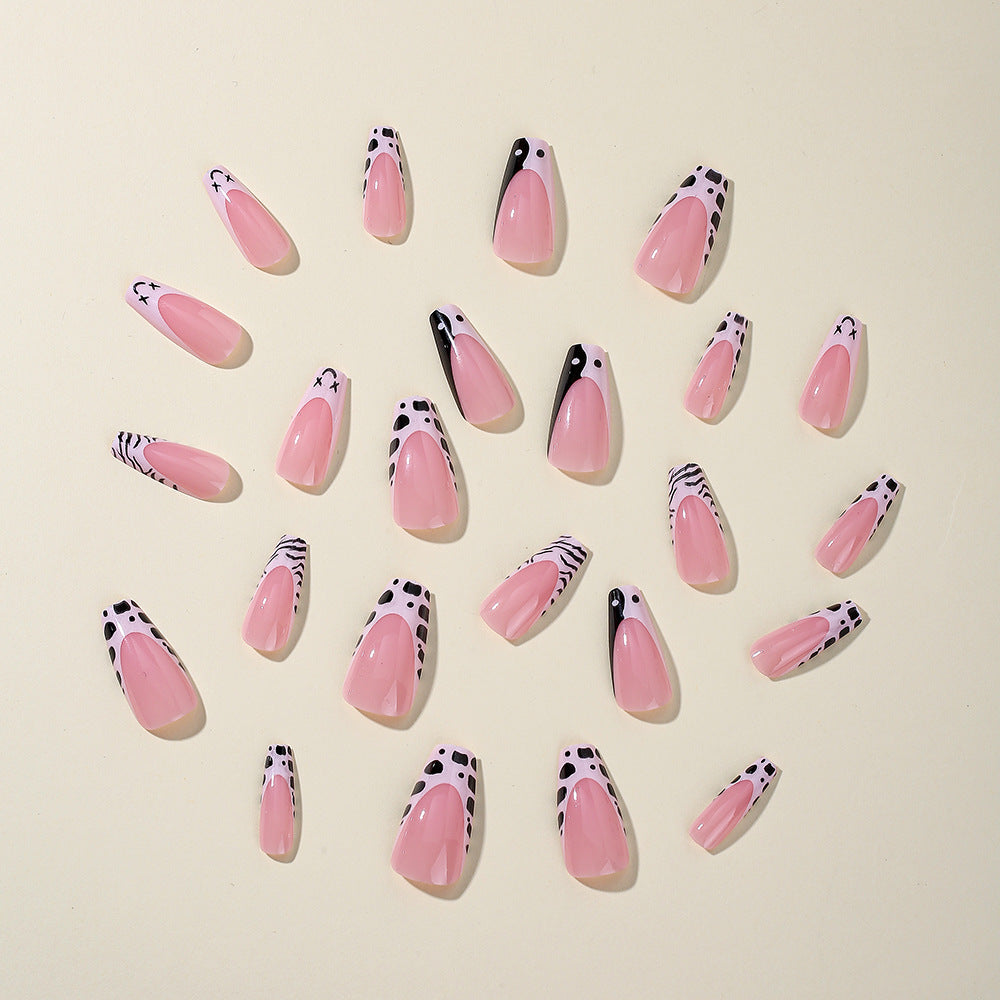 Artistic Animal Print Nail Art Extensions Kalsten