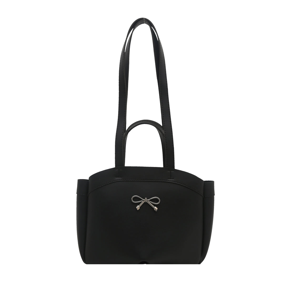 Elegant Bow Accent Handheld Tote Bag Kalsten