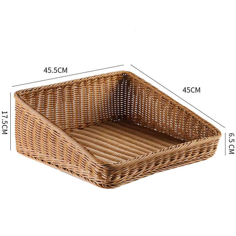 Unisex Portable Storage Box made of Woven Rattan Kalsten
