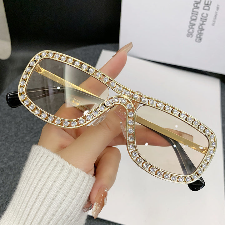 Ladies Glamorous Sunglasses with Sparkling Crystal Accents Kalsten