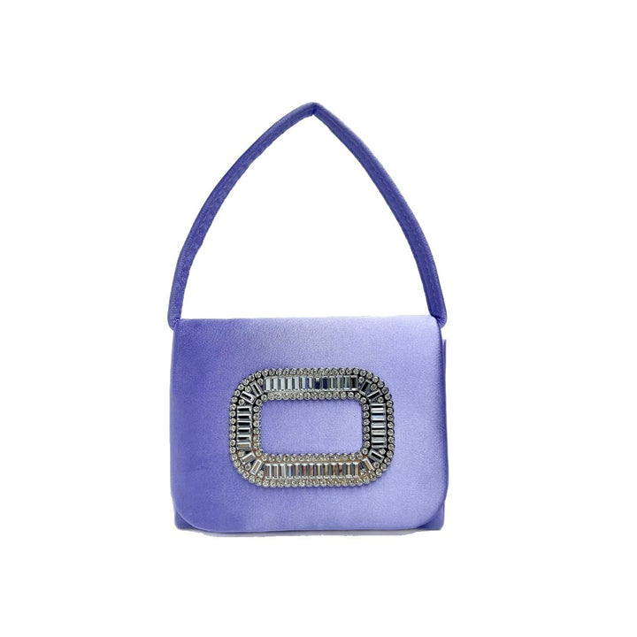 Vintage-Inspired Satin Evening Purse