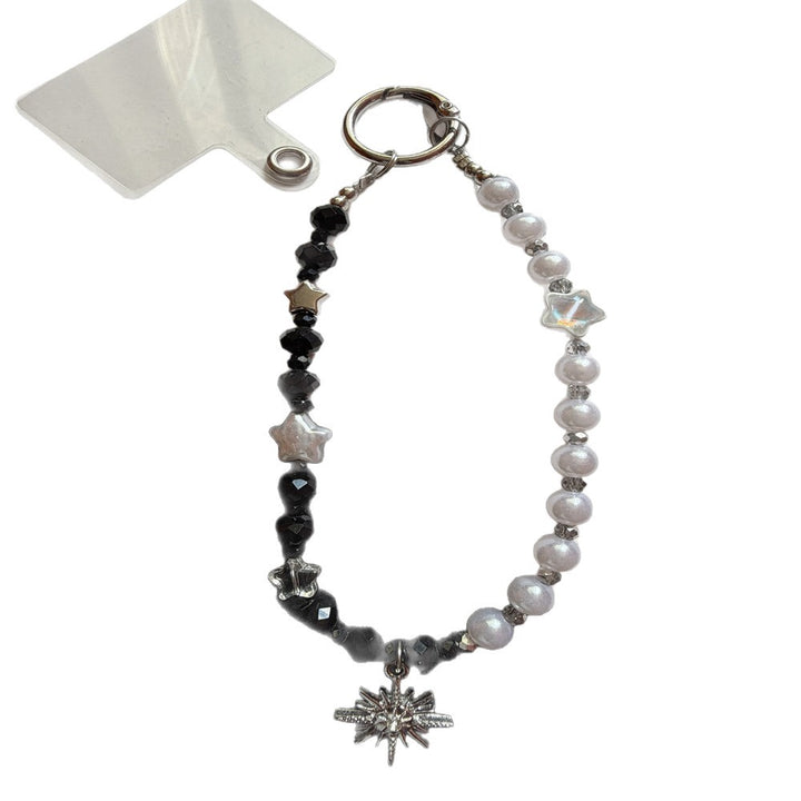 Elegant Beaded Charm Keychain Holder Kalsten