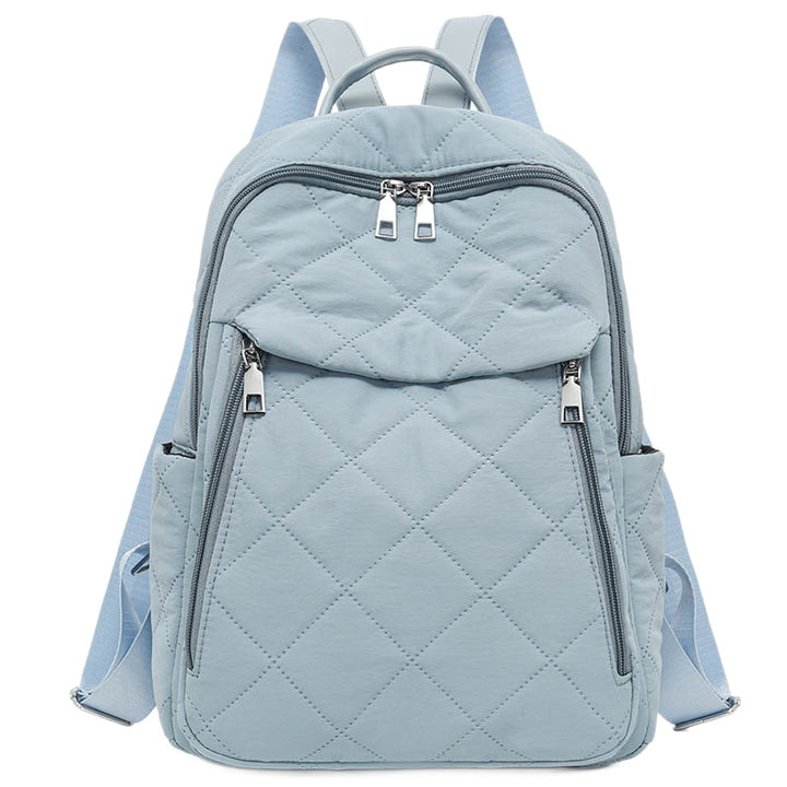 Quilted Multi-Pocket Backpack Kalsten