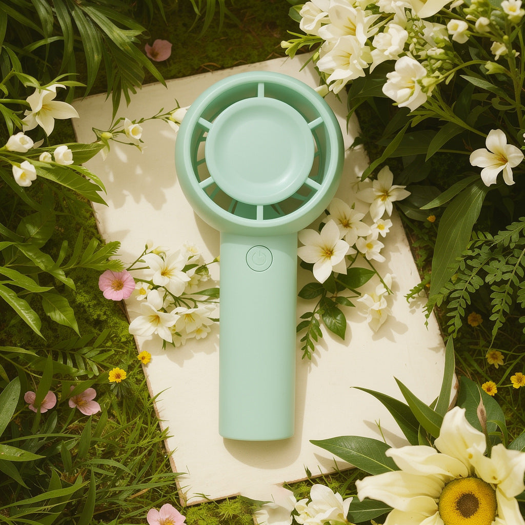 Ladies portable handheld fan with ergonomic design Kalsten 1781629808