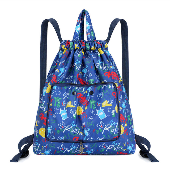 Lightweight Floral Drawstring Backpack Kalsten