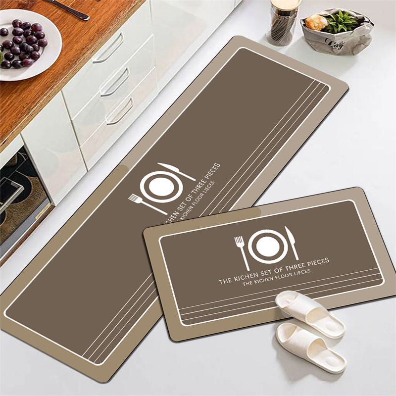 Motivational Phrase Kitchen Mat