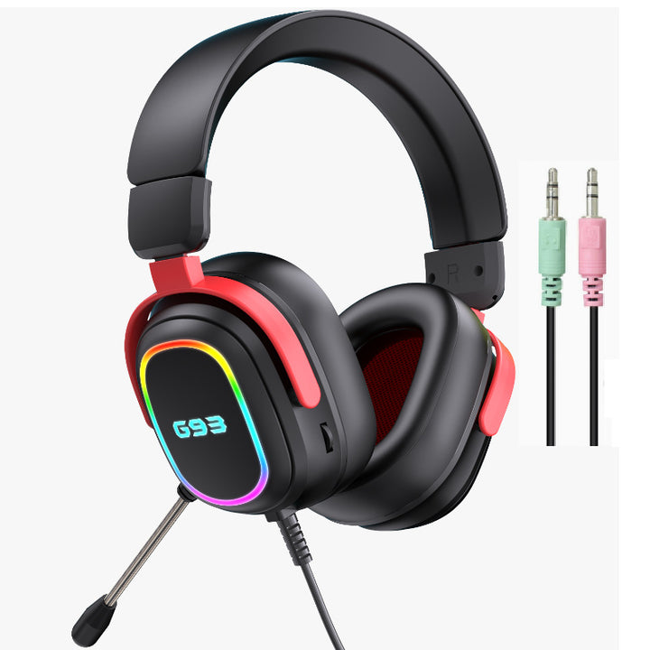 Gaming headset with RGB backlighting and comfortable padding Kalsten