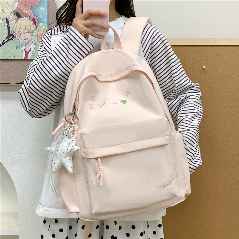 Cute Character-Embellished Backpack Kalsten
