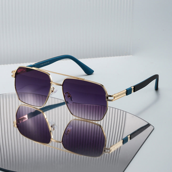 Men's sunglasses with high-quality metal frame and sporty accents Kalsten