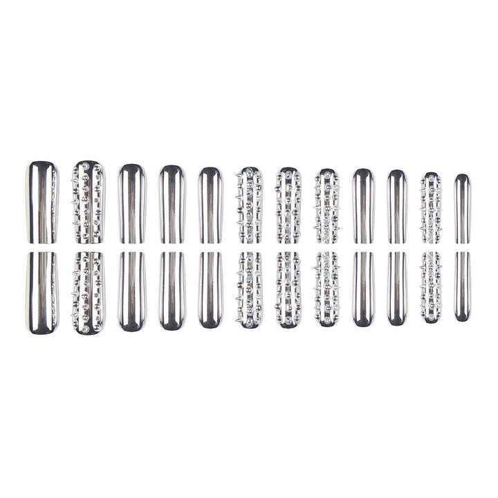 Artistic Spiked Press-On Nails Kalsten