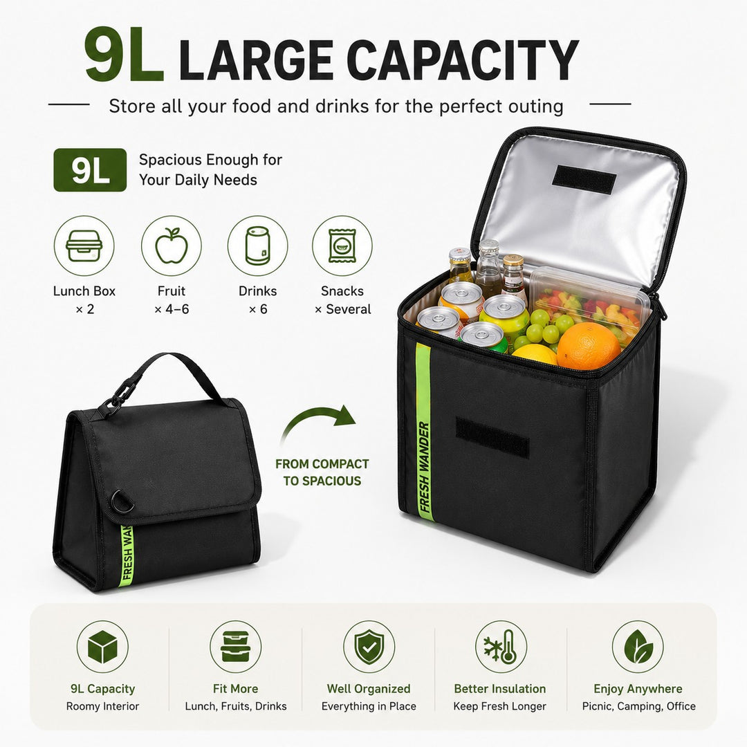 Versatile Insulated Lunch Tote Kalsten