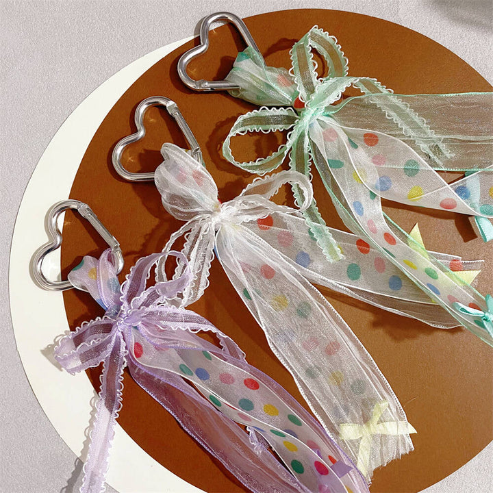 Decorative Heart-Shaped Keychain kalsten