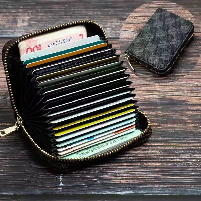 Leather Zip Wallet