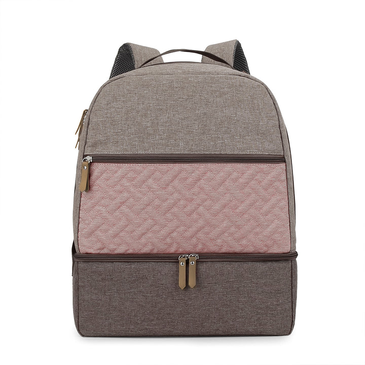 Backpack with Floral Pattern and Separate Compartment Kalsten