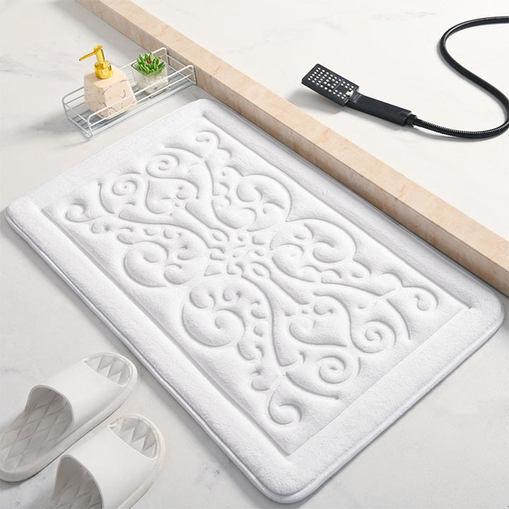 Decorative Memory Foam Bath Mat