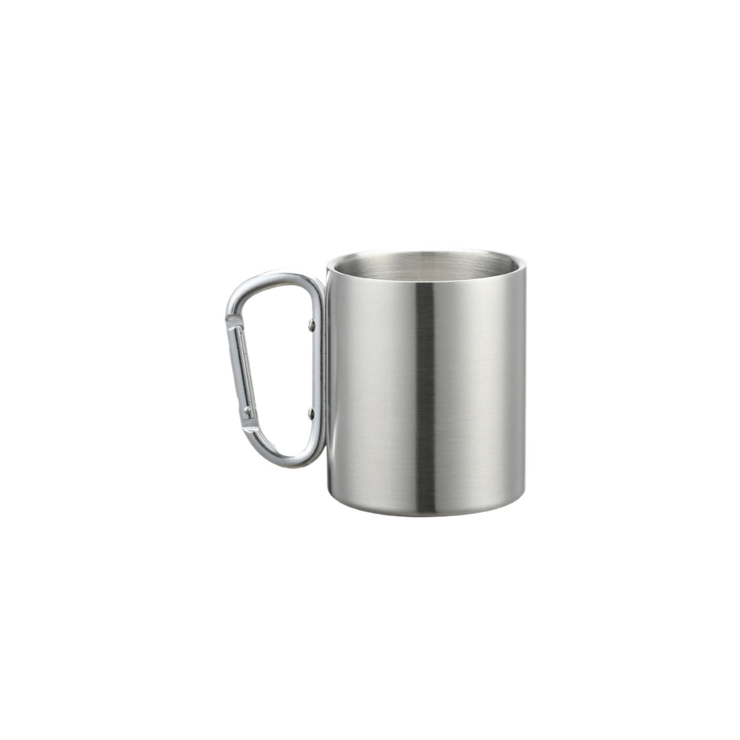 Women's Stainless Steel Coffee Mug with Carabiner Handle Kalsten