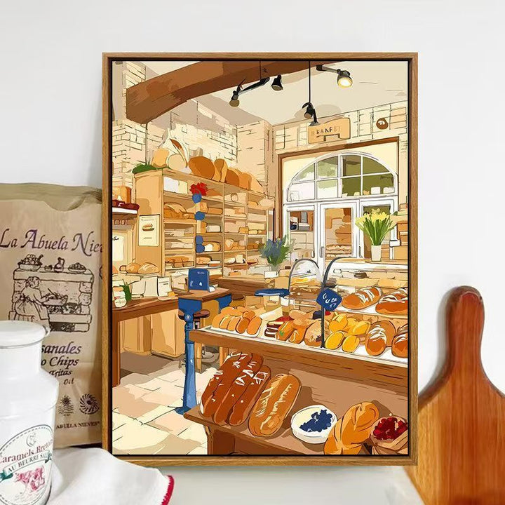 Bakery-Themed Illustrated Wall Art Kalsten