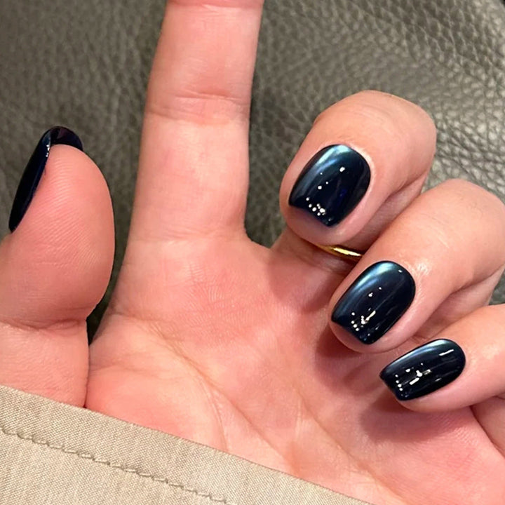 Stylish Press-On Nail Tips with Leopard Design Kalsten