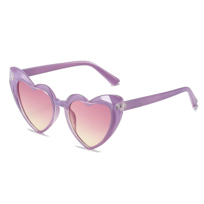 Ladies Heart-Shaped Sunglasses in Innovative Design Kalsten