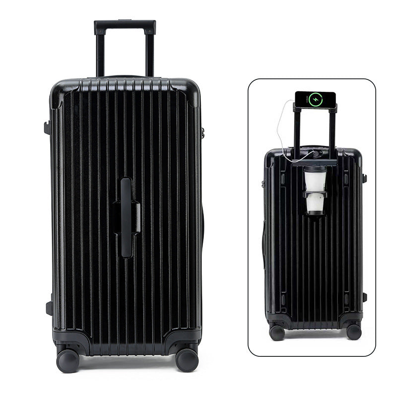 Unisex Hard-shell Travel Suitcase Kalsten