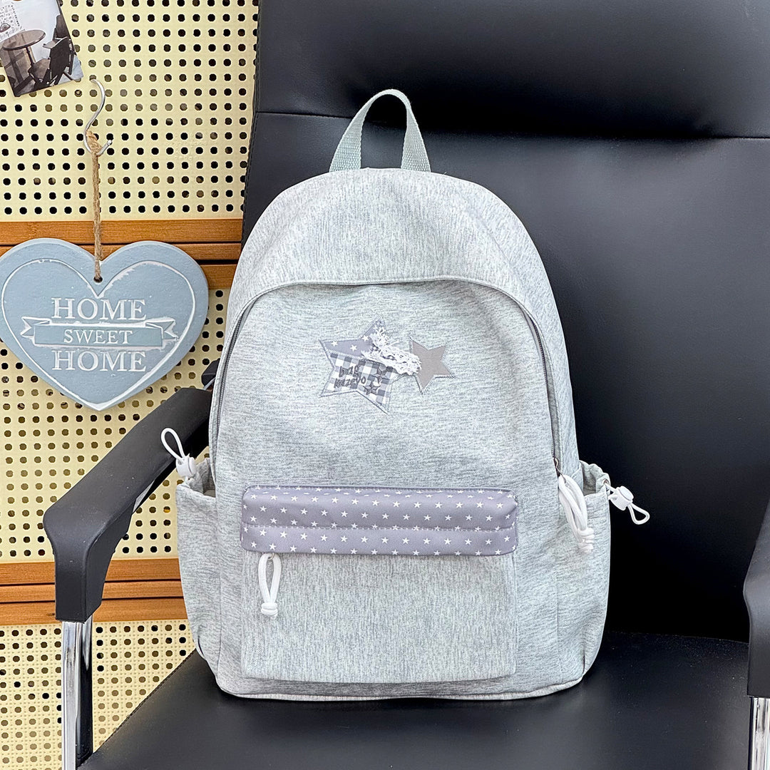 Casual Graphic Print School Backpack
