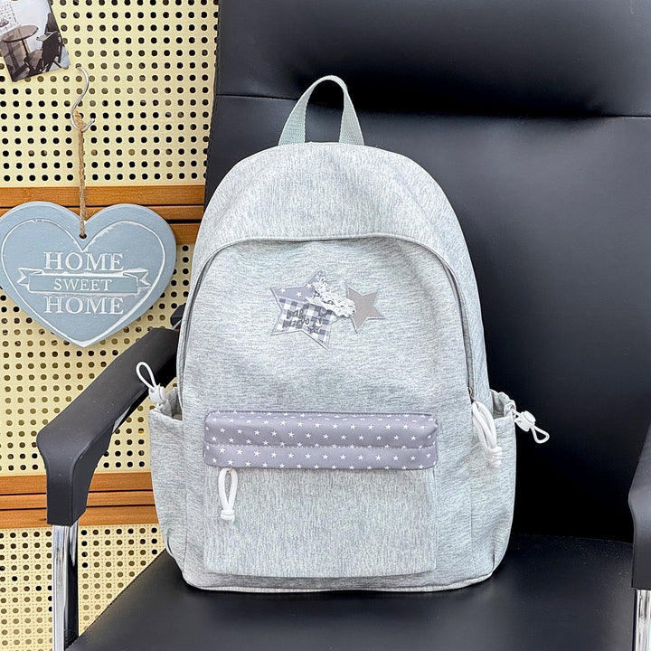 Casual Graphic Print School Backpack