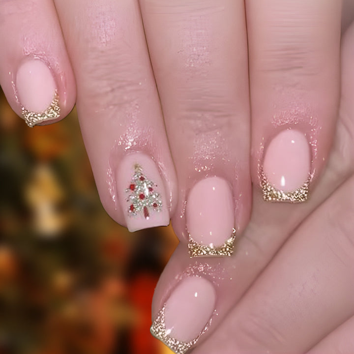 Festive Holiday Themed Nail Art Kalsten