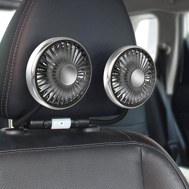 Flexible car fan with adjustable holder Kalsten
