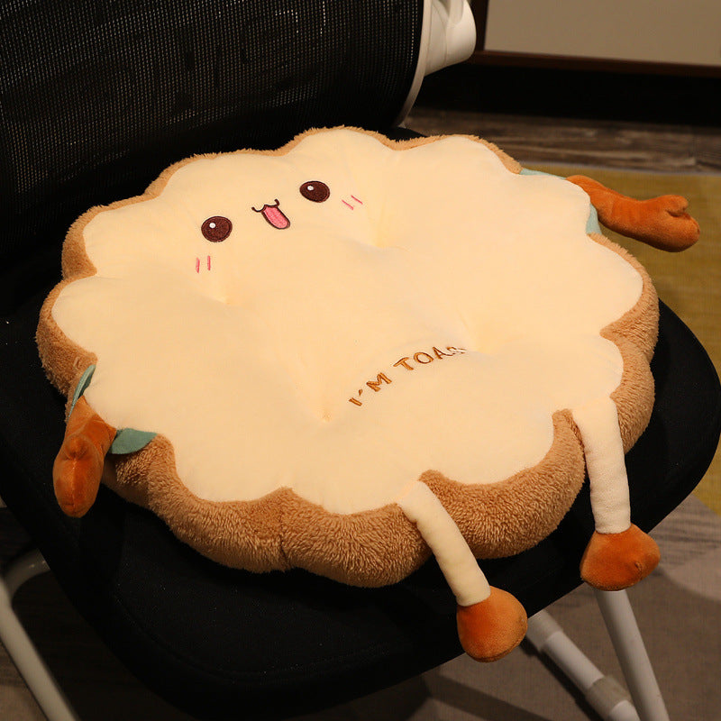 Plush seat cushion dog cloud with extra soft padding and attachment straps