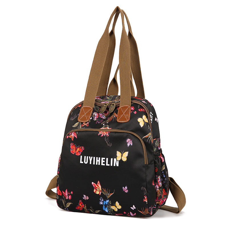Floral Print Backpack Kalsten