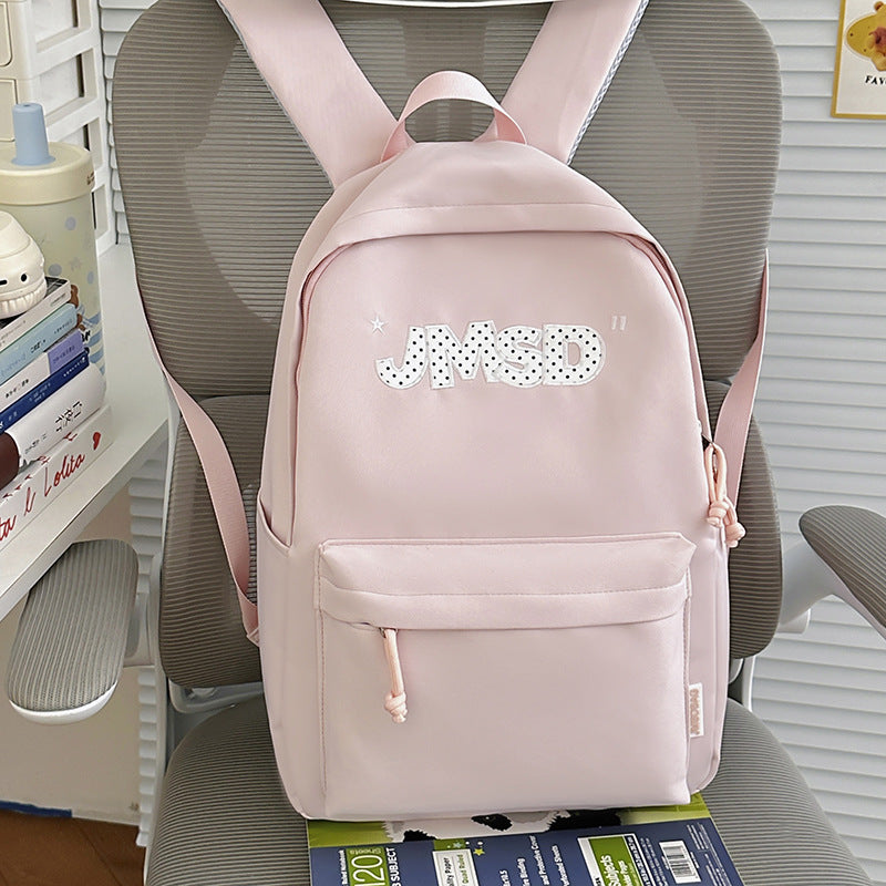 Trendy Casual Daypack with Cute Character Accent Kalsten