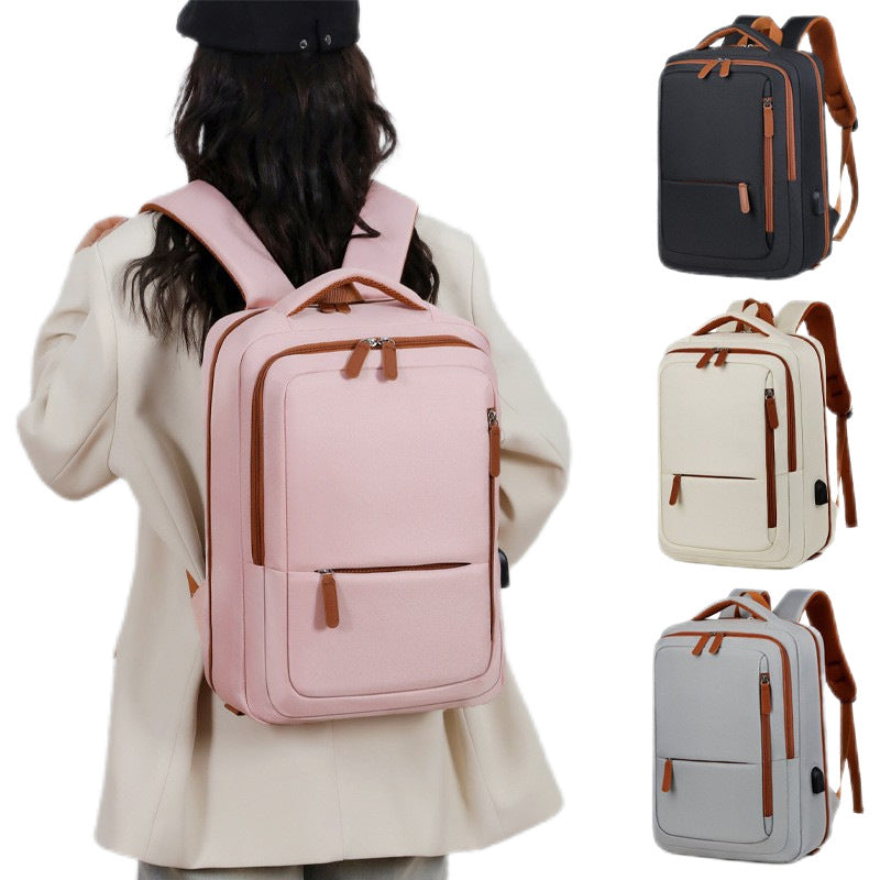 Ergonomic Multi-Compartment Business Backpack