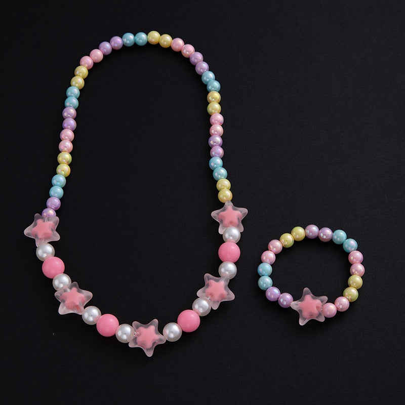 Jewelry set with floral motifs Kalsten