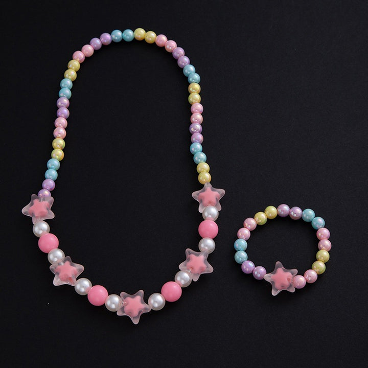 Jewelry set with floral motifs Kalsten