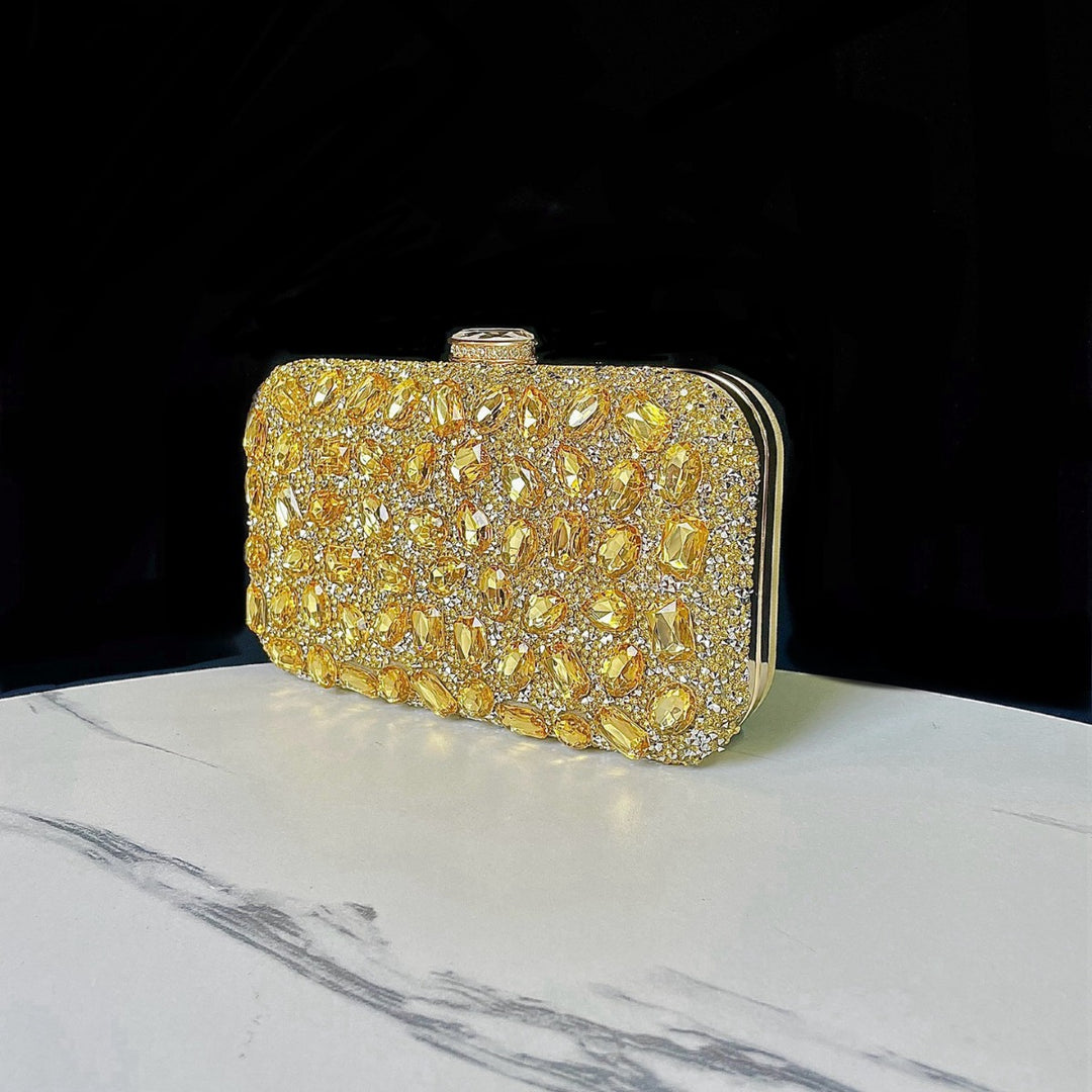 Glamorous Bejeweled Evening Clutch