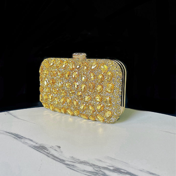 Glamorous Bejeweled Evening Clutch