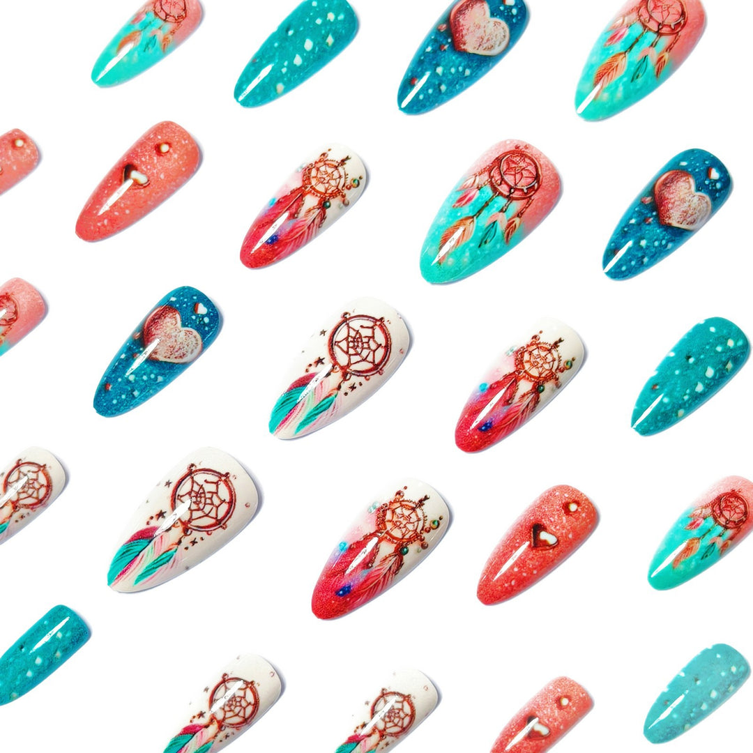 Artistic Dreamcatcher Nail Art Kalsten
