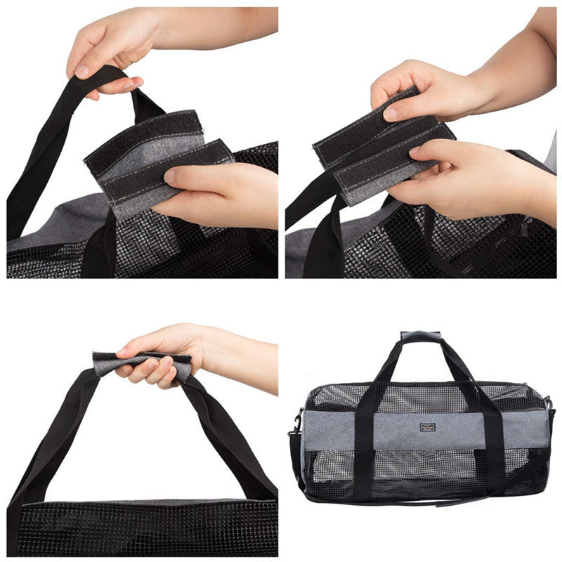Mesh Sports Equipment Duffle Bag Kalsten