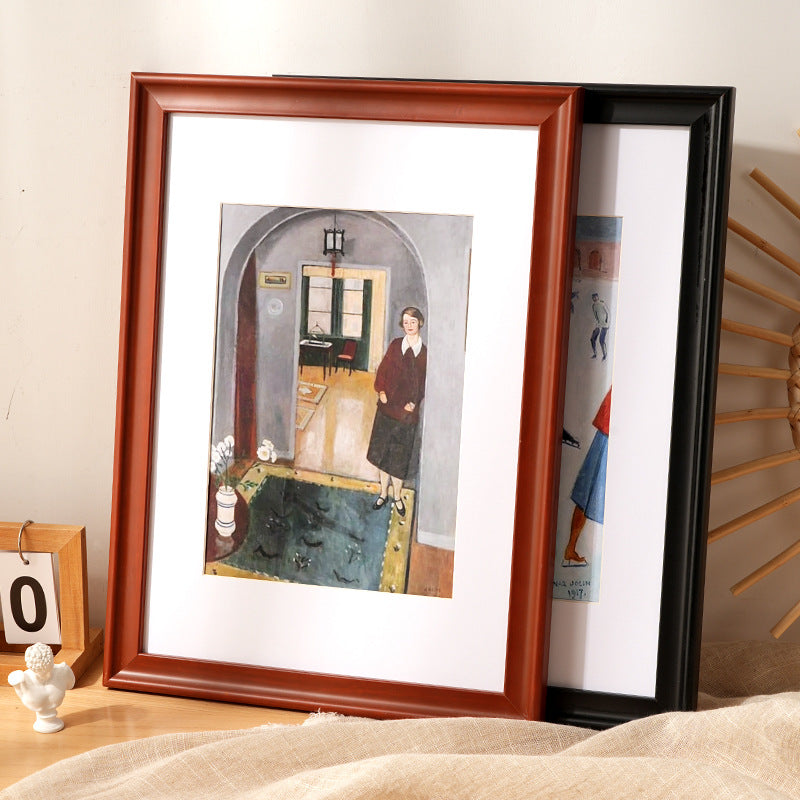Artistic Framed Ice Skating Print for Home