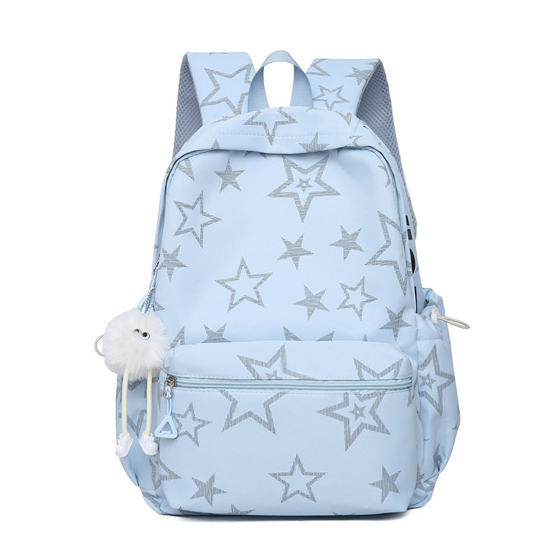 Star-Embellished Casual Backpack Kalsten