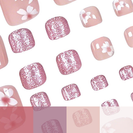 Decorative Floral Toe Nail Art Kalsten