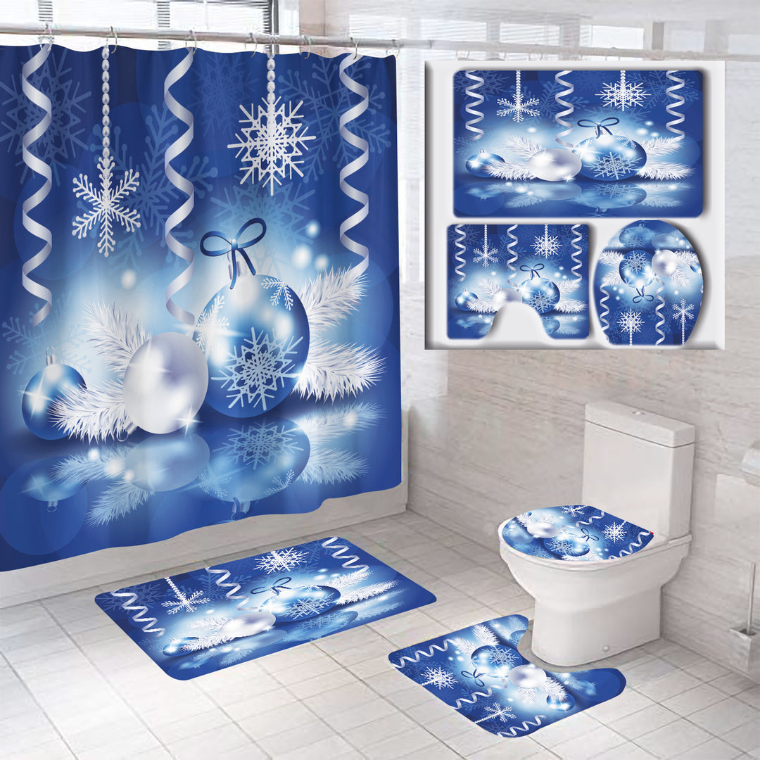 Christmas Themed Bathroom Set Kalsten