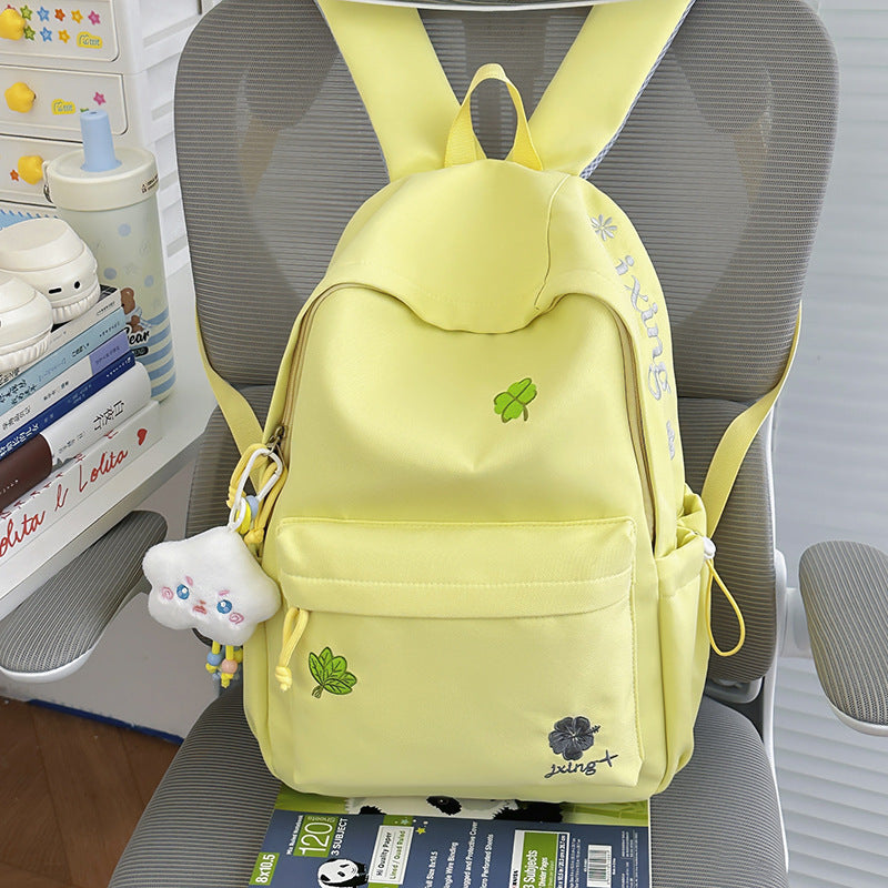 Casual Multi-Pocket Backpack with Fun Accents Kalsten