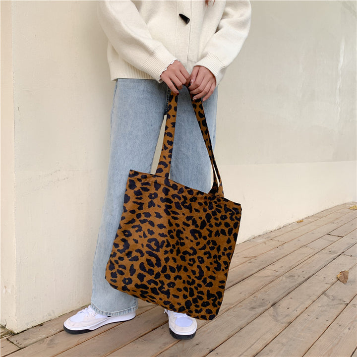 Leopard Print Tote Bag