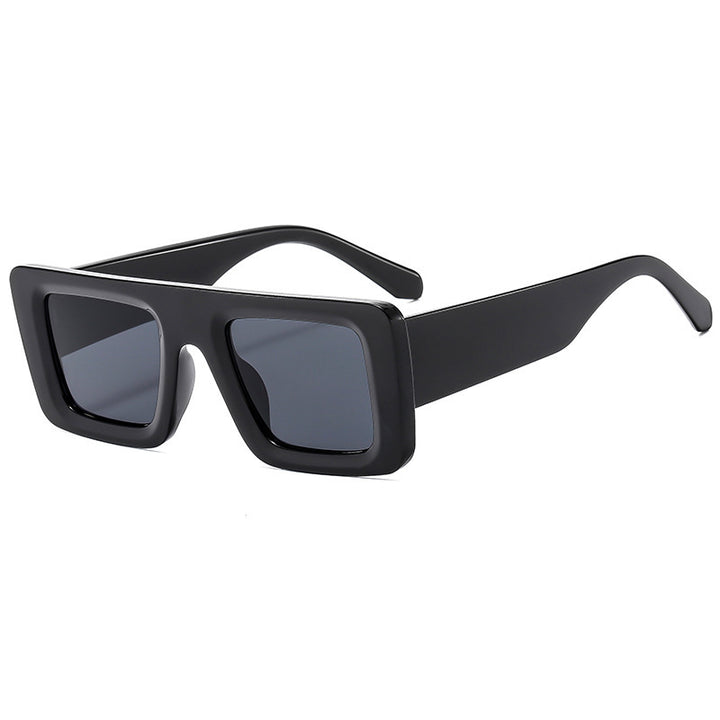 Women's Fashion Square Sunglasses with Extra Wide Frame Kalsten