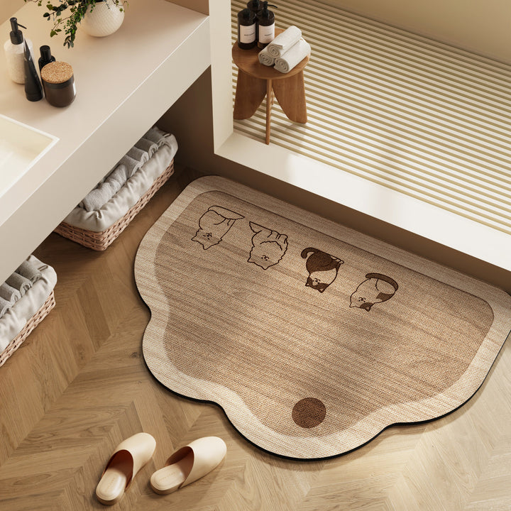 Stylish Bathroom Mat for Modern Interiors