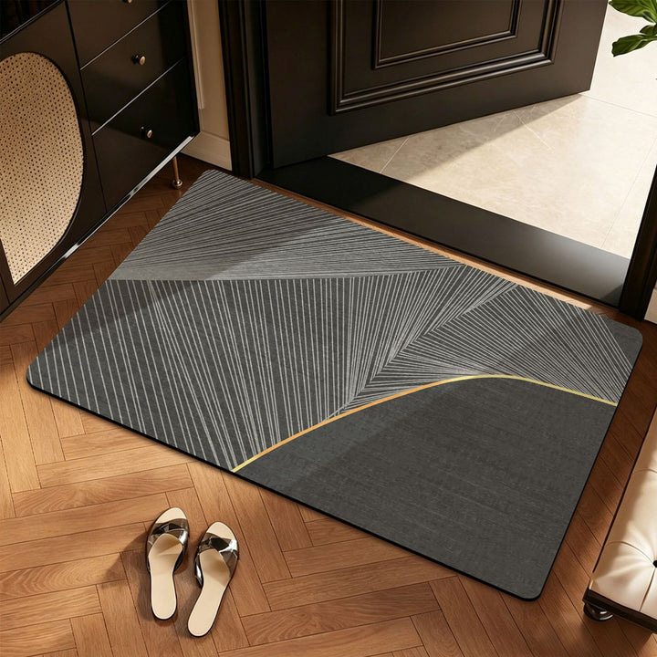 Geometric Abstract Bath Mat Kalsten